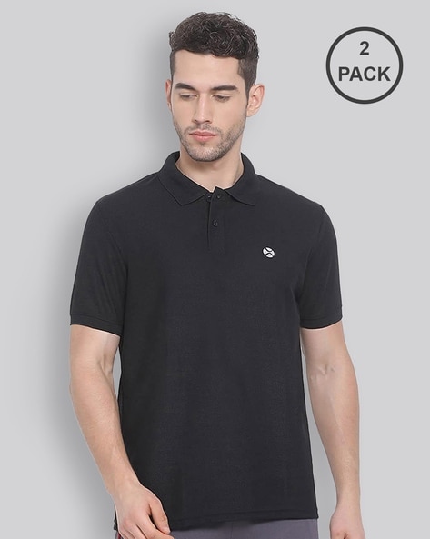 polo black t shirt pack