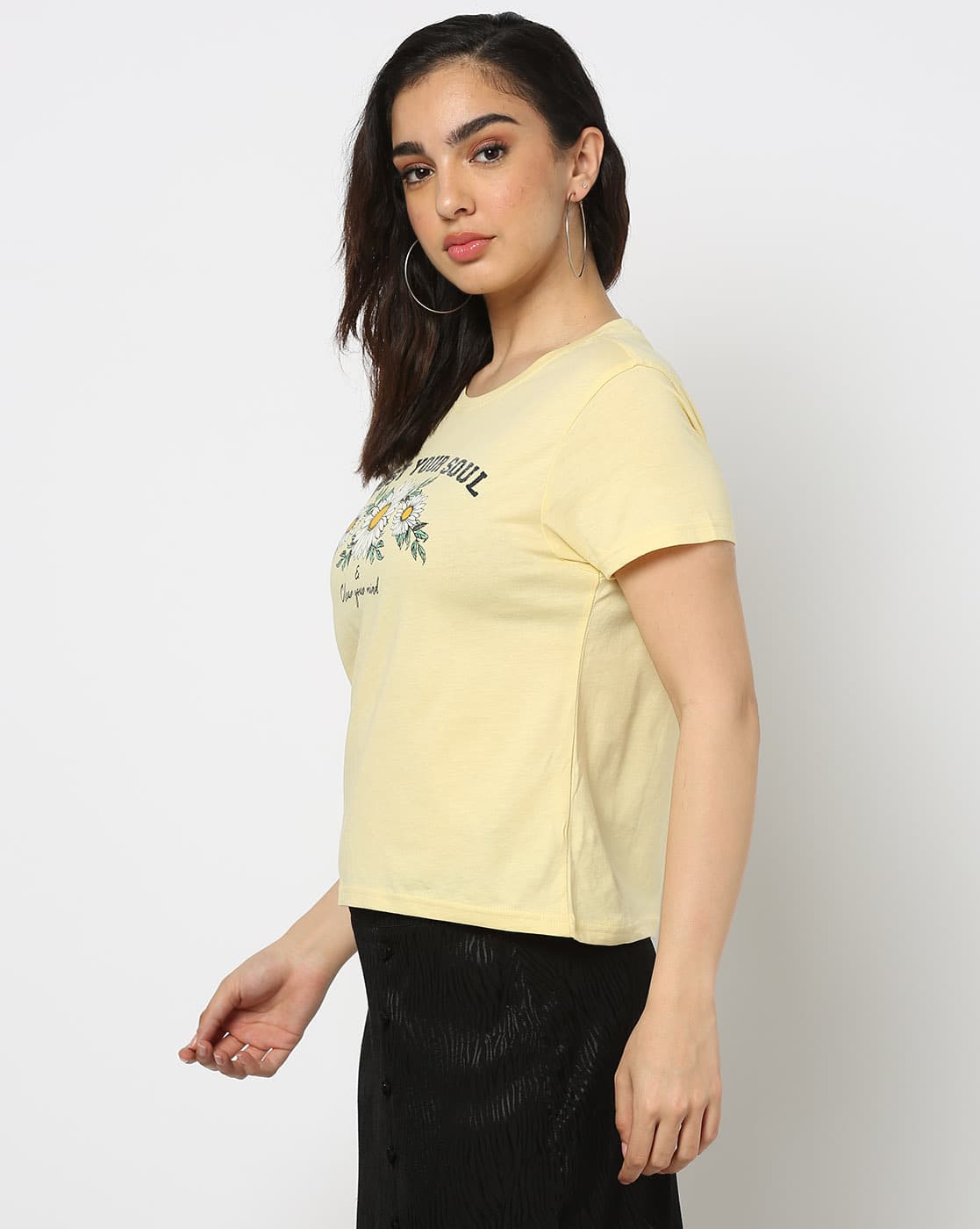 Buy Yellow Tshirts for Women by RIO Online | Ajio.com
