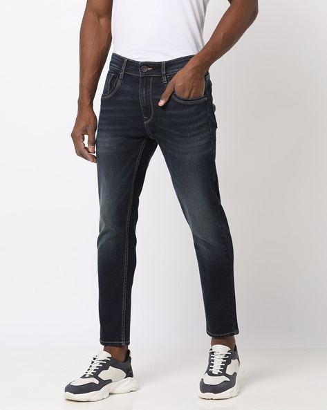 Buy Men Slim Fit Denim Shirt with Flap Pockets Online at Best Prices in  India - JioMart.