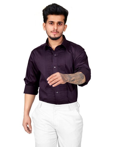 Mondo Brown Textured Pant in 2023 | Formal pant for men, Mens pants, Pants