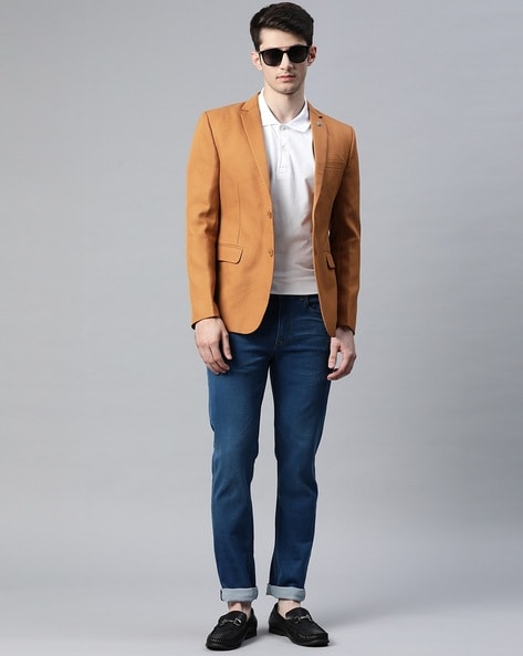 Buy Tan Blazers & Waistcoats for Men by Essas Club Online