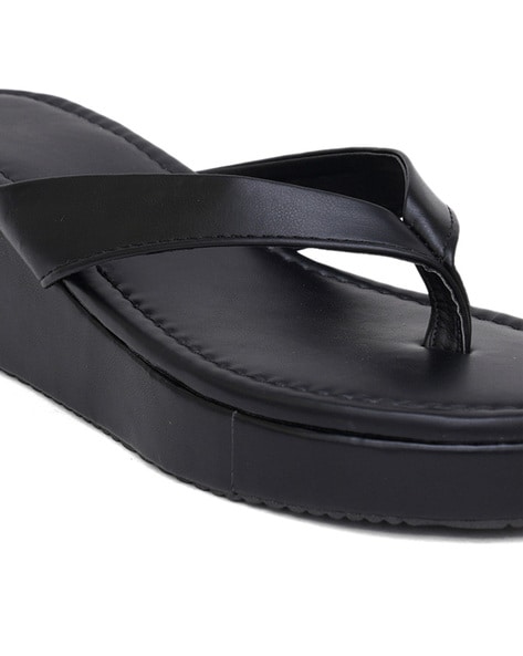 Target black platform discount sandals