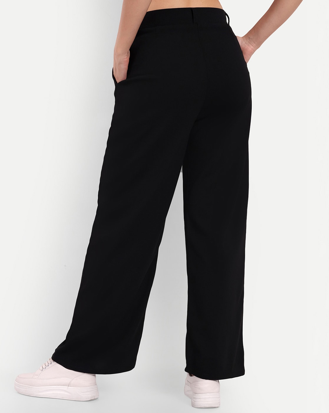 Buy Black Trousers  Pants for Women by Broadstar Online  Ajiocom