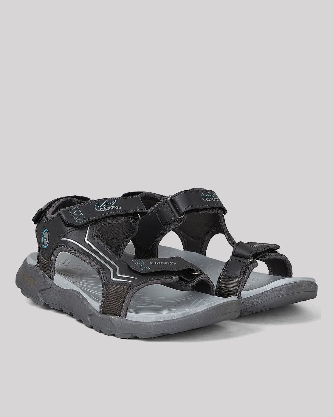 Motif-detail sandals - Dark grey/Marvel - Kids | H&M