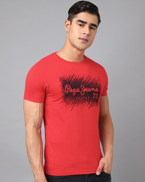 Buy Red Tshirts for Men by Pepe Jeans Online Ajio