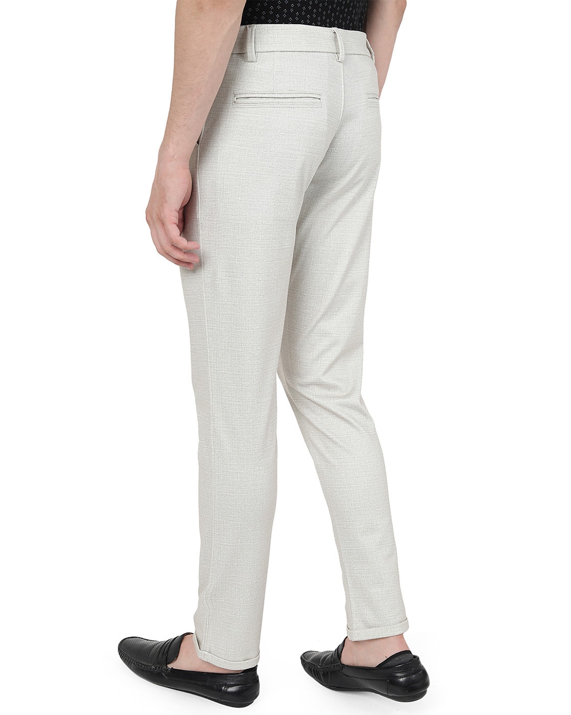 Maleno Slim Fit Men Brown, Cream Trousers - Buy Maleno Slim Fit Men Brown, Cream  Trousers Online at Best Prices in India | Flipkart.com