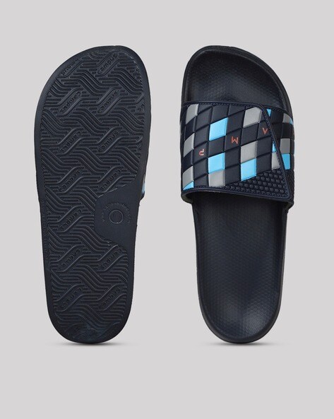 Buy Blue Flip Flop Slippers for Men by Campus Online Ajio