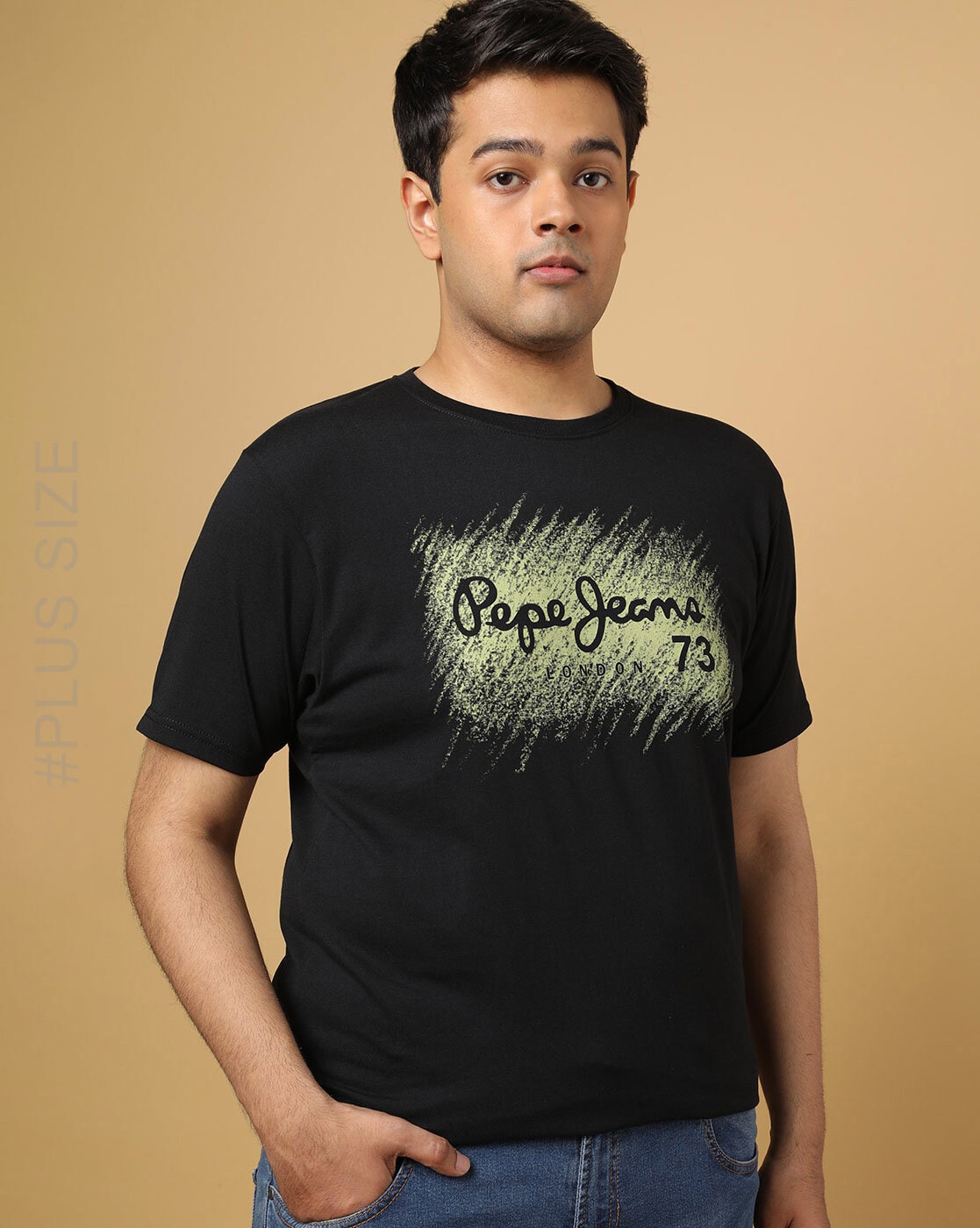 Buy Black Tshirts for Online by Men Pepe Jeans