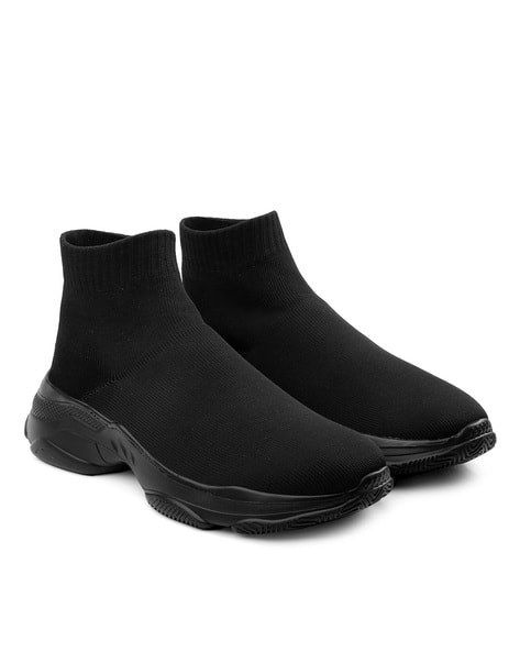 BXXY High-Top Slip-On Running Shoes