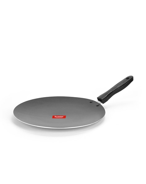 Buy Sumeet Super Smooth Gold Series Pre Seasoned Cast Iron Concave Tawa for  Roti/Chapati/Naan