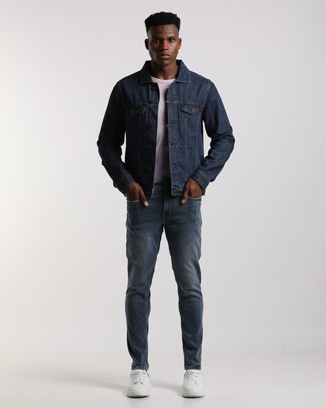 Men Denim Jacket at Rs 2100 | sector 135 | Noida | ID: 2848968496062