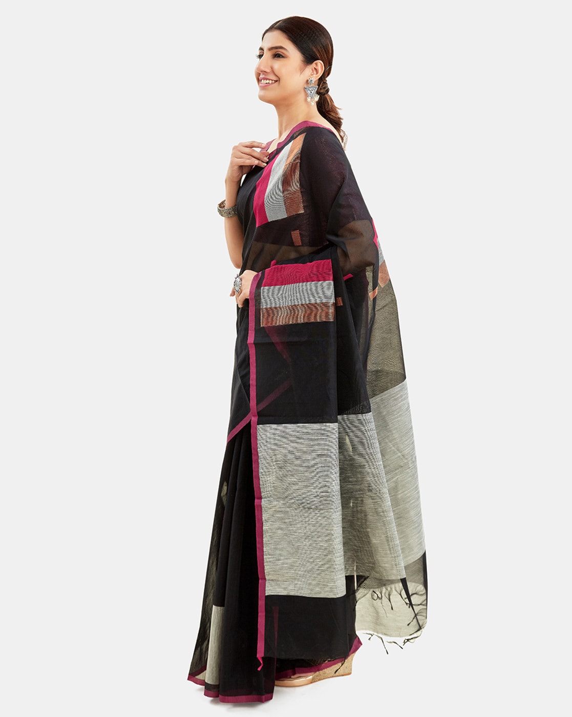 Cotton Sarees: Buy Pure Cotton Sarees Online | Kalyan Silks