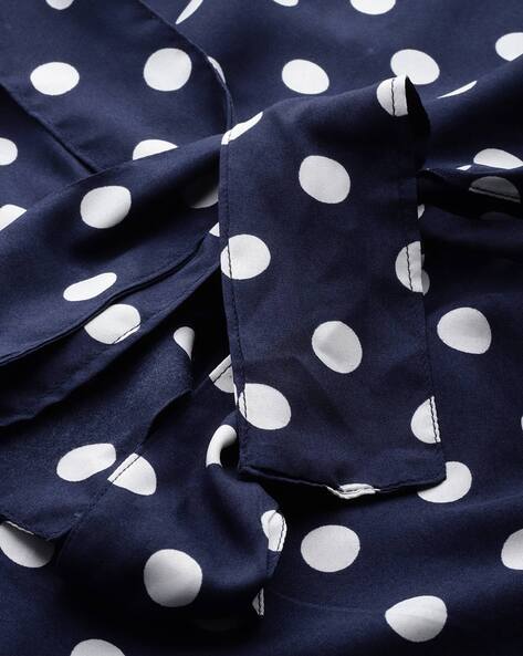 all in motion 100% Polyester Polka Dots Navy Blue Active Pants Size 8 - 54%  off