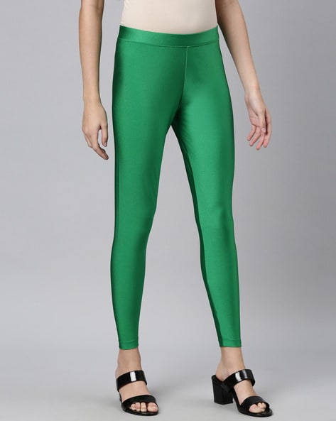 Buy High Performance Olive Green Leggings Online At Best Prices