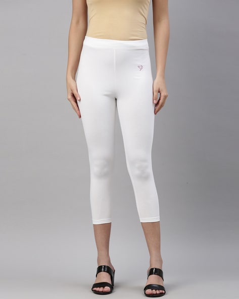Yoga White Leggings for Women for sale