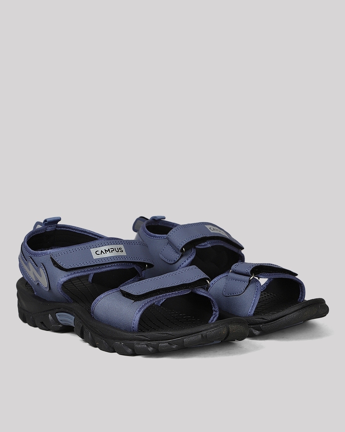 Buy Campus Men SD PF027 Black Sports Sandals - Sandals for Men 10288883 |  Myntra