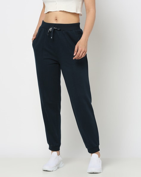 Buy Navy Blue Track Pants for Women by Teamspirit Online