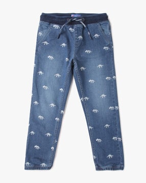 Mickey mouse denim best sale jogger pants for juniors