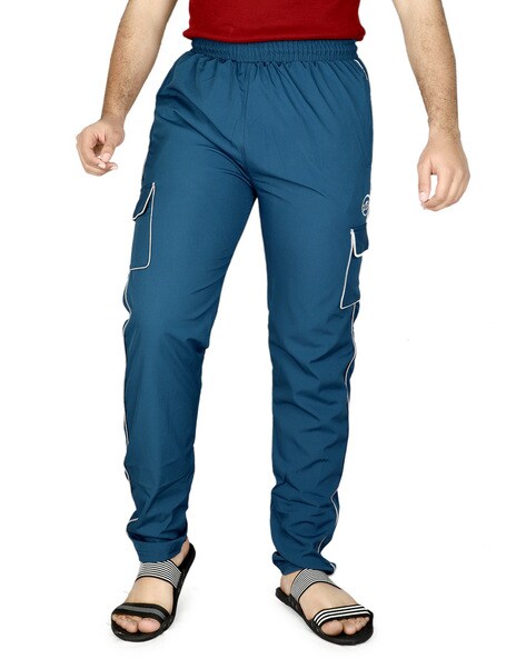 Slim Fit Track Pants with Insert Pockets