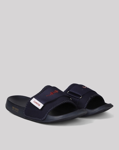 Slip-On Slides with Patch Logo