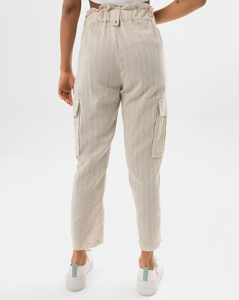 Buy Natural Trousers & Pants for Women by SAM Online