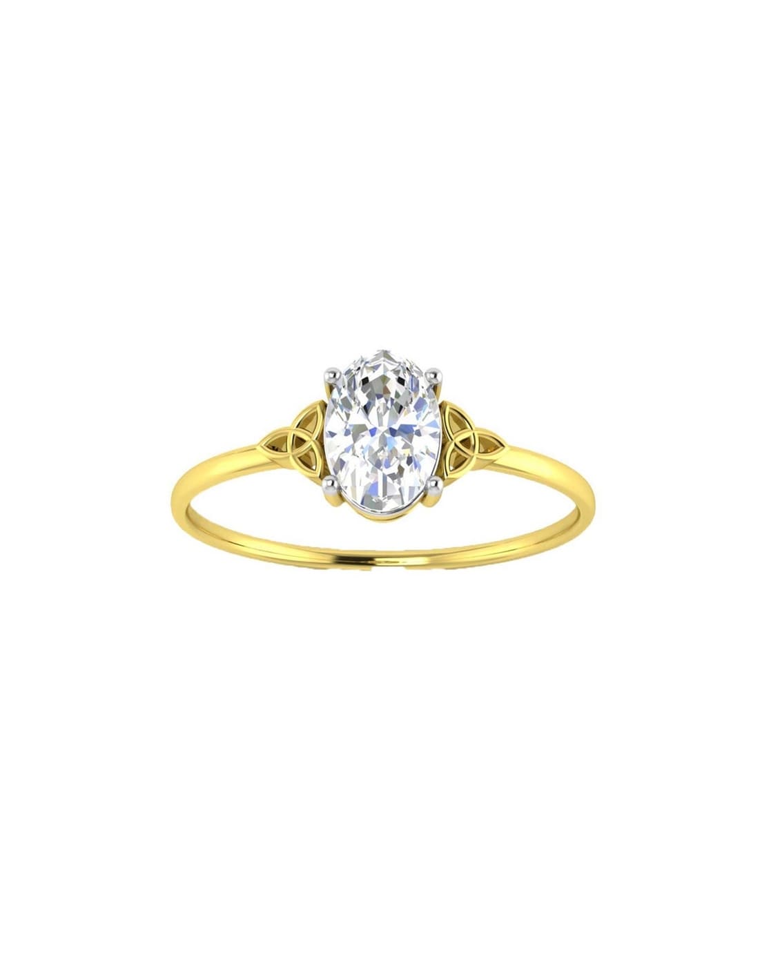 1.25CT Round Lab Grown Diamond Solitaire Ring For Men Yellow Gold Round CVD Diamond  Engagement Ring at Rs 60000/piece | Lab Grown Diamond in Surat | ID:  2852163082288