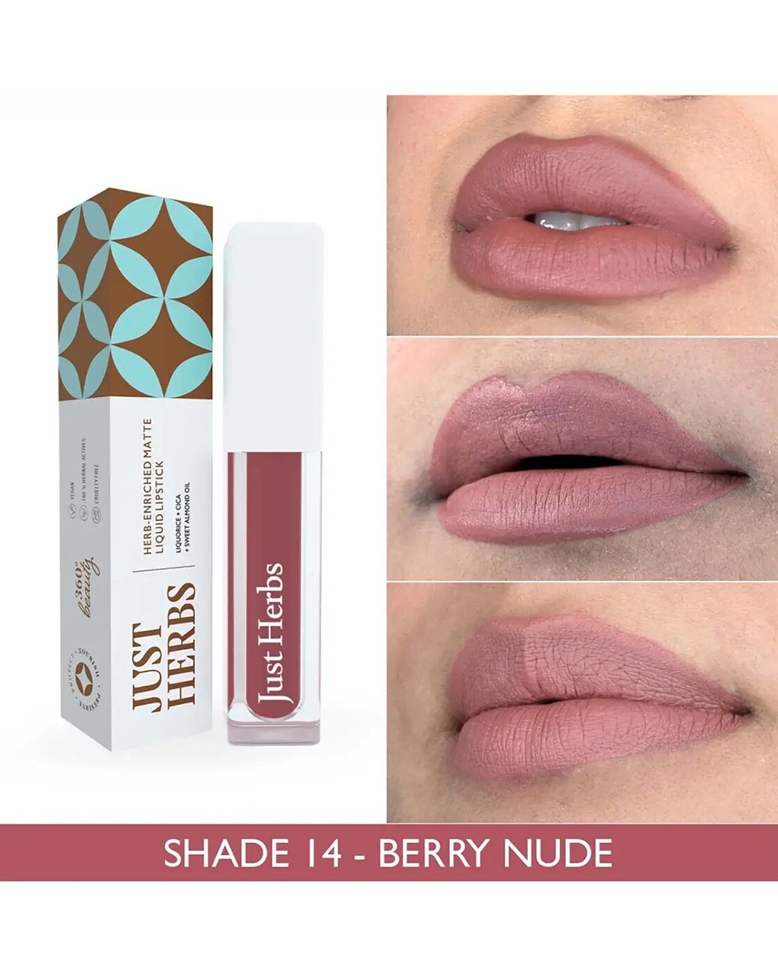 Buy nude Lips for Women by JUST HERBS Online | Ajio.com