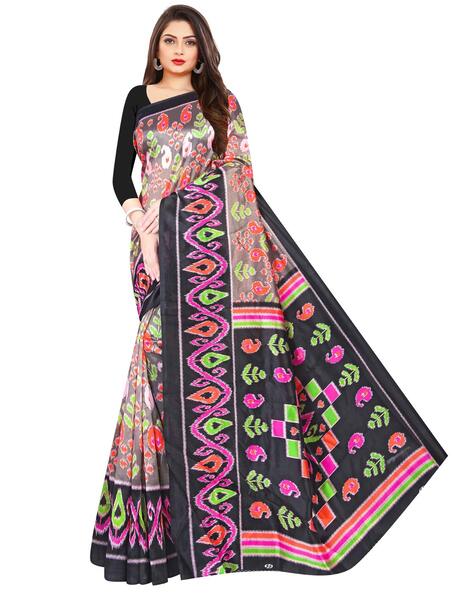 Buy Multicoloured Sarees for Women by KIWIE Online | Ajio.com