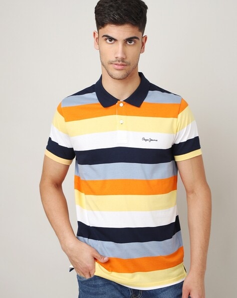 ajio polo t shirts