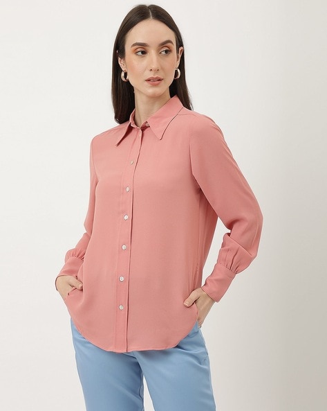 Buy Pink Shirts for Women by Marks & Spencer Online