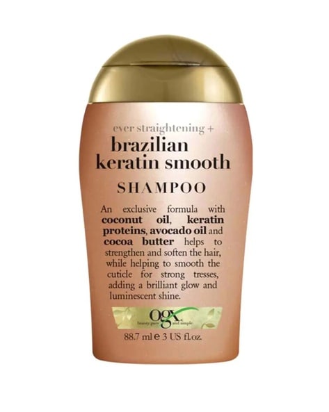 Ogx ever straightening outlet brazilian keratin therapy shampoo