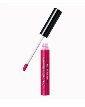lakme Forever Matte Liquid Lipstick Lasts for 16 Hrs - Pink Floss-picture-33