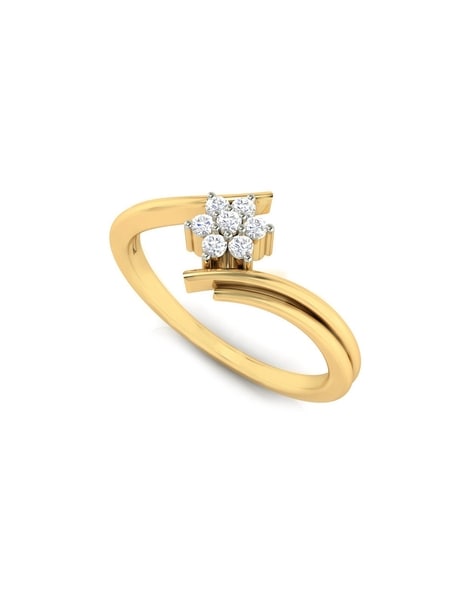 American diamond hot sale ring tanishq