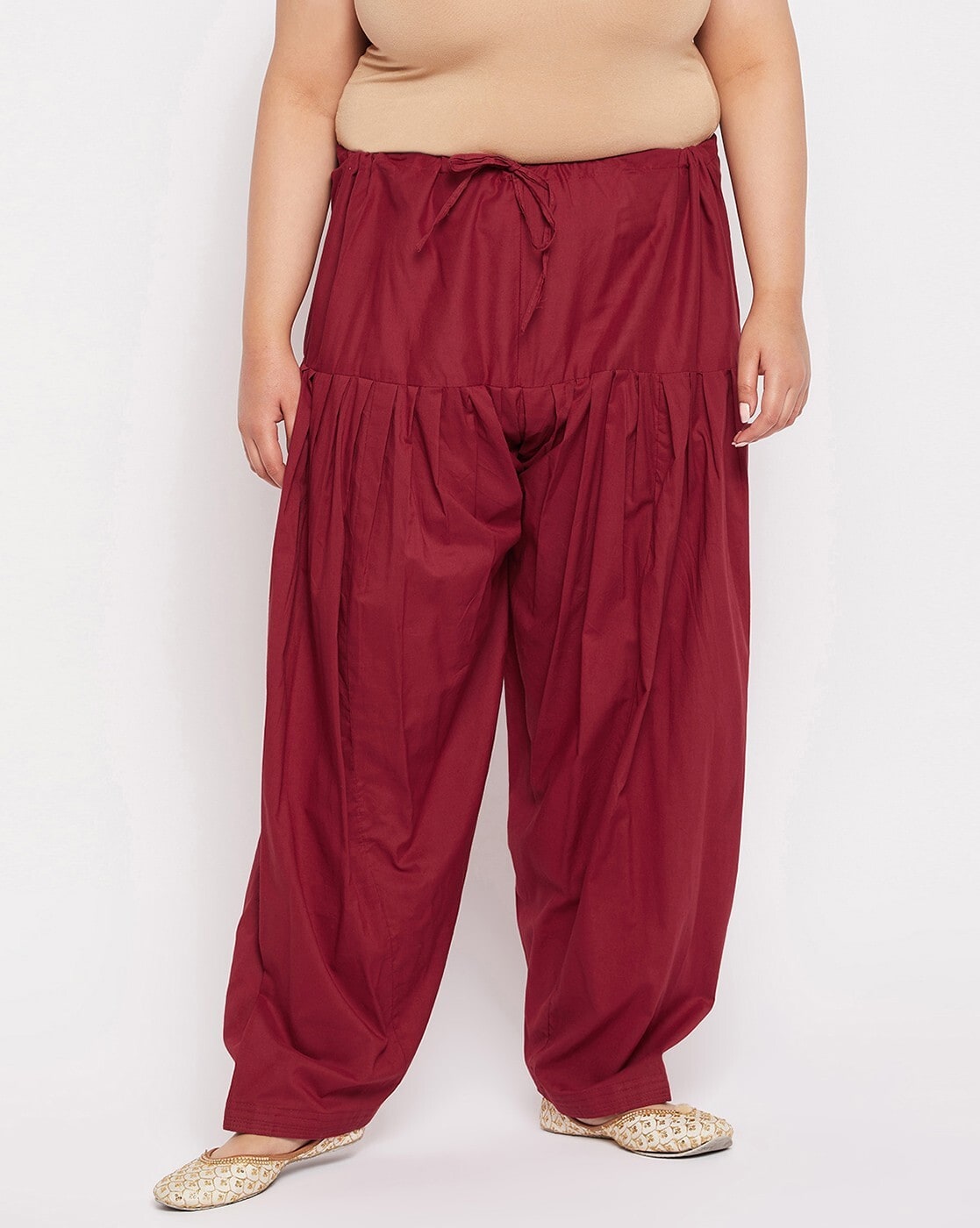 Buy Plus Size Patiala Salwar Pants & Plus Size Salwar Pants - Apella