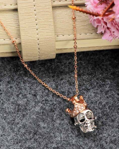 Shop Stainless Necklace With Skull Pendant with great discounts and prices  online - Dec 2023 | Lazada Philippines