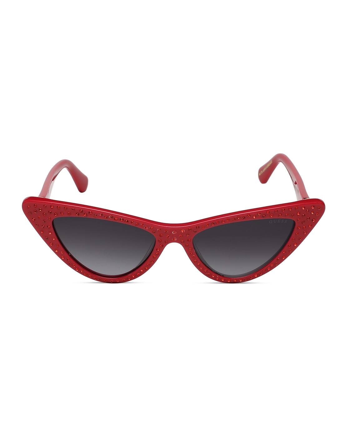 Buy GUESS GU7810 68B 54 S UV-Protected Cat-Eye Sunglasses  display picture 1