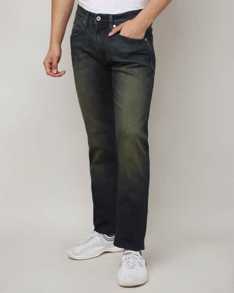 Pepe Jeans Men Vapour Mid-Wash Slim Fit Jeans