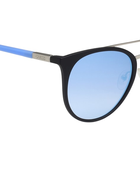 Guess Women's Round Sunglasses, Gradiant Blue, GU7791-S 28W Online at Best  Price | Sunglass Female | Lulu Bahrain