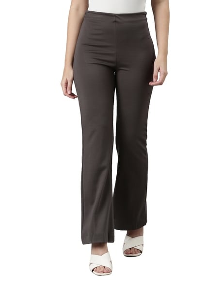 Skinny Fit Pants with Elasticated Waist Price in India