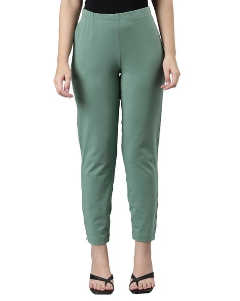 Buy GO COLORS Store Women Navy Cotton Pants Online at Best Prices in India  - JioMart.