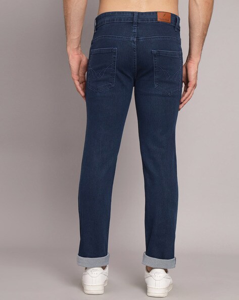 Slim Fit Jeans with Insert Pockets