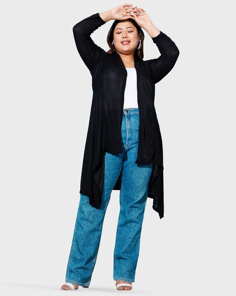 Black shrug clearance plus size