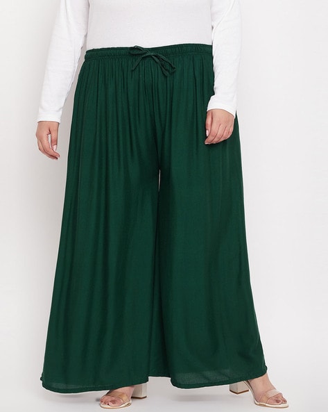 Buy White Rayon Slub Sharara Pants , Loose Pleated Trouser for Women,  Sharara Gharara Palazzo Pants, Woman Wide Pants for Kurta Online in India -  Etsy