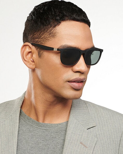 Buy Gold Sunglasses for Men by Ray-Ban Online | Ajio.com