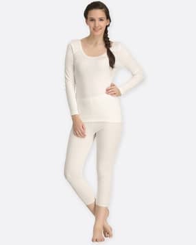 kanvin Textured Thermal Top & Leggings Set-picture-10