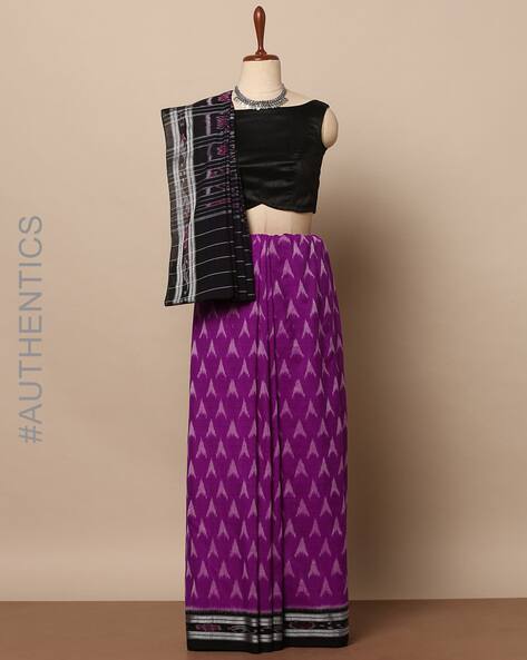 Buy Magenta Pink Sarees for Women by Indie Picks Online