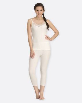 kanvin Lacy Thermal Top & Leggings Set-picture-12