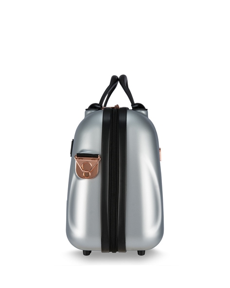 It cheap luggage silver