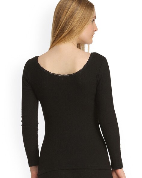 Buy Black Thermal Wear for Women by Kanvin Online