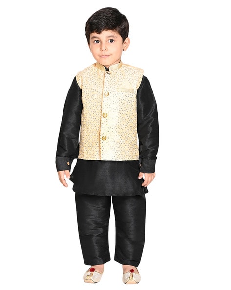 Buy Kurta Pajama with Jacket | Kurta Pajama for men with jacket USA